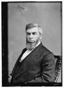 Chief Justice Waite, U.S. Supreme Court, between 1870 and 1880. Creator: Unknown