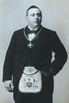 Chief Mason with the insignia of the Order