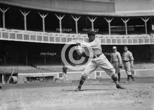 Chief Meyers, New York NL (baseball), 1910. Creator: Bain News Service.