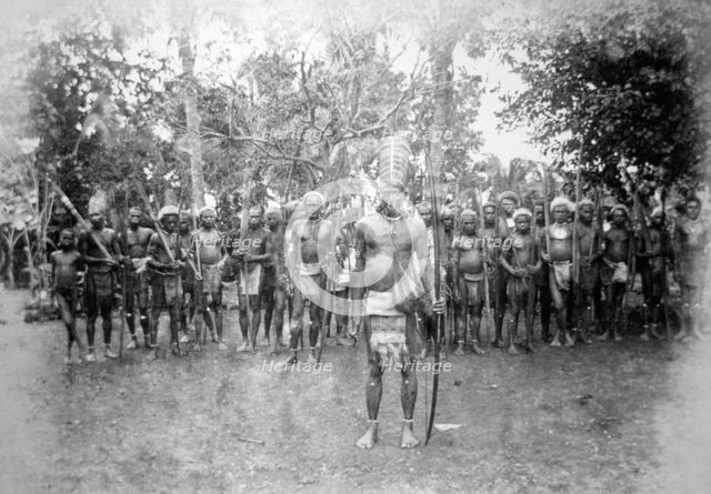 Chief Natei, Nelua, 1892. Artist: Unknown