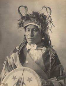 Chief Wets-It of the Assiniboine Nation, 1898. Creators: Adolph F. Muhr, Frank A. Rinehart