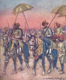 Chiefs of the Shan State 1903. Artist: Mortimer L Menpes