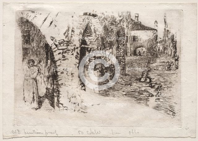 Chioggia, 1880. Creator: Otto H. Bacher (American, 1856-1909).