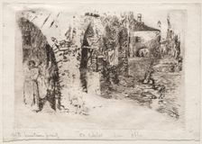 Chioggia, 1880. Creator: Otto H. Bacher (American, 1856-1909)