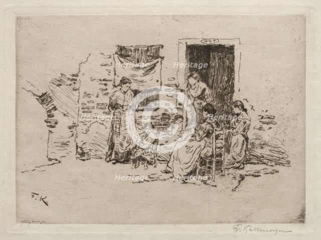 Chioggia. Creator: Friedrich Kallmorgan (German, 1856-1924).