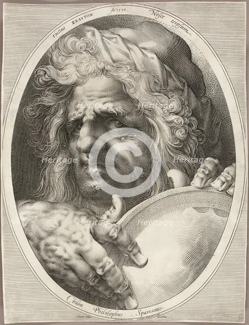 Chilon of Sparta, 1596. Creator: Jan Muller.