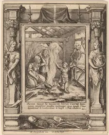 Child, 1651. Creator: Wenceslaus Hollar