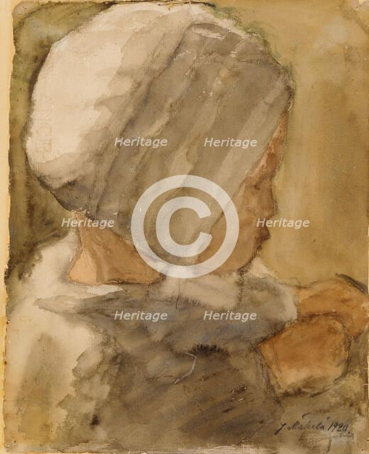 Child, 1920. Creator: Juho Makela.