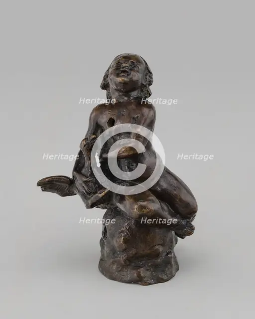 Child Clasping a Bird, late 16th or early 17th century. Creator: Unknown.