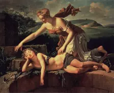 Child and Fortuna. Artist: Bouillon, Pierre (1776-1831)