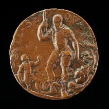 Child Addressing Deifobo II [reverse], 1552 or after. Creator: Pietro Paolo Galeotti