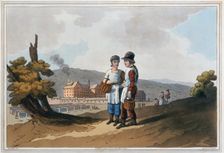 Child factory workers, 1814. Creator: Robert Havell