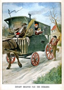 Child kidnapped by gypsies, 1902