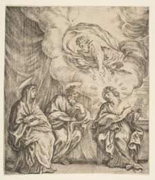 Child Jesus Explaining the Scriptures to His Mother and St. Joseph, ca. 1627. Creator: Stefano della Bella