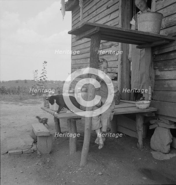 Child of sharecropper, near Gaffney, South Carolina, 1937. Creator: Dorothea Lange.