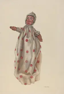 Child of Punch and Judy, 1935/1942. Creator: Dorothy Harris
