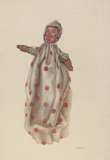 Child of Punch and Judy, 1935/1942. Creator: Dorothy Harris