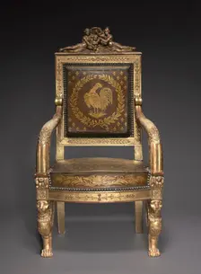 Child's Throne, 1822. Creator: Pierre-Marie Balny le Jeune (French, 1832)