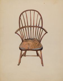 Child's Arm Chair, c. 1936. Creator: Mina Lowry