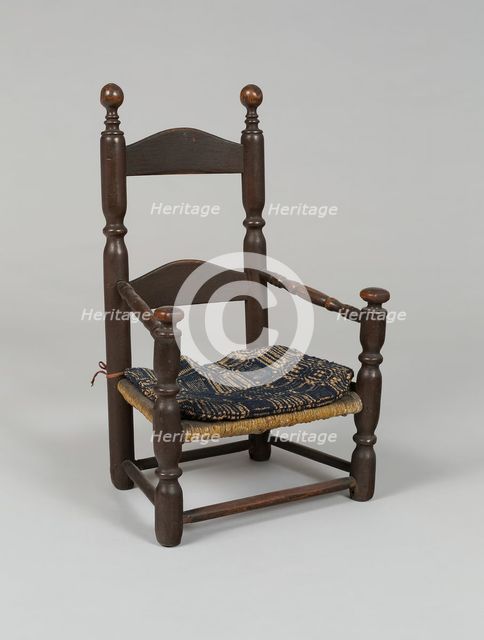Child's Armchair, 1690-1710. Creator: Unknown.