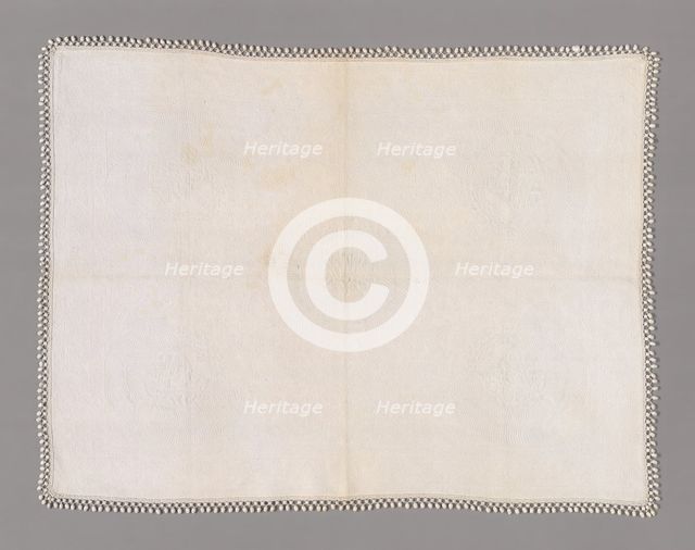 Child's Bedcover, England, c. 1720. Creator: Unknown.