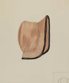 Child's Bonnet, 1935/1942. Creator: Mary E Humes