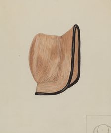 Child's Bonnet, 1935/1942. Creator: Mary E Humes