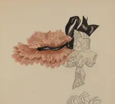 Child's Bonnet, 1935/1942. Creator: Unknown