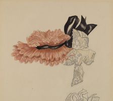 Child's Bonnet, 1935/1942. Creator: Unknown
