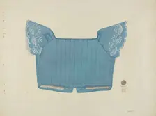 Child's Bodice, c. 1940. Creator: Irene M. Burge
