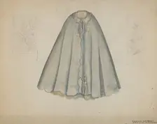 Child's Cape, 1935/1942. Creator: Edna C. Rex