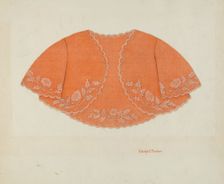 Child's Cape, c. 1937. Creator: Gladys C. Parker