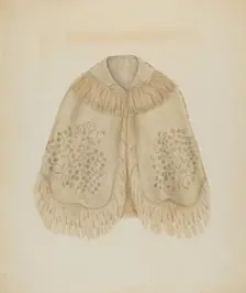 Child's Cape, c. 1938. Creator: Gertrude Lemberg