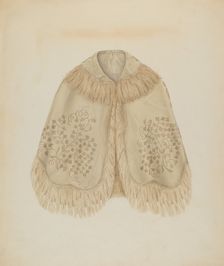 Child's Cape, c. 1938. Creator: Gertrude Lemberg