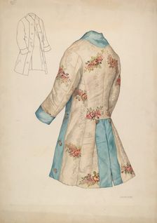 Child's Coat, c. 1940. Creator: Lillian Causey