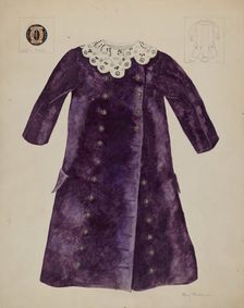 Child's Coat, c. 1937. Creator: Mary E Humes