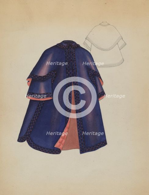 Child's Coat, c. 1937. Creator: Dorothy Gernon.