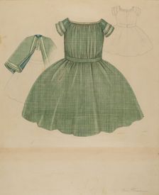Child's Dress, 1935/1942. Creator: Bessie Forman