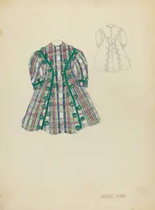 Child's Dress, 1935/1942. Creator: George Robin