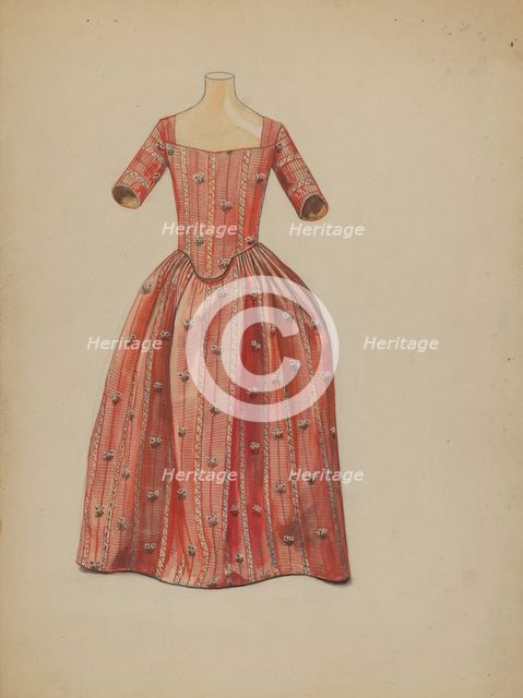 Child's Dress, 1935/1942. Creator: Jean Peszel.