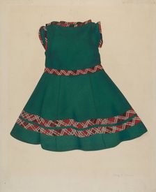 Child's Dress, 1935/1942. Creator: Mary D. Porter