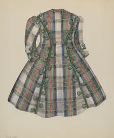 Child's Dress, 1935/1942. Creator: Nancy Crimi