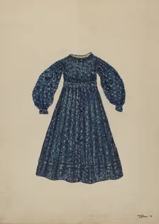 Child's Dress, 1941. Creator: Marie Lutrell