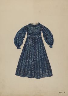 Child's Dress, 1941. Creator: Marie Lutrell
