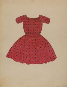 Child's Dress, c. 1936. Creator: Catherine Fowler