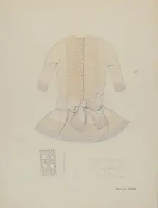 Child's Dress, c. 1936. Creator: Gladys C. Parker