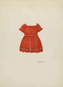 Child's Dress, c. 1936. Creator: Gladys C. Parker