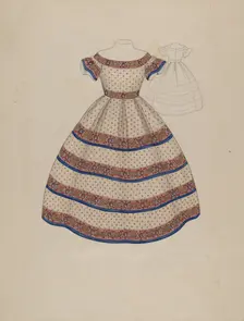 Child's Dress, c. 1936. Creator: Melita Hofmann