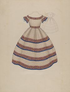Child's Dress, c. 1936. Creator: Melita Hofmann