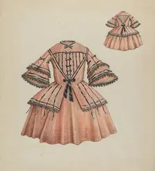 Child's Dress, c. 1937. Creator: Al Curry